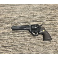 OneSixthKit 1/6 Scale Colt Python .357 Magnum Caliber Revolver in Black
